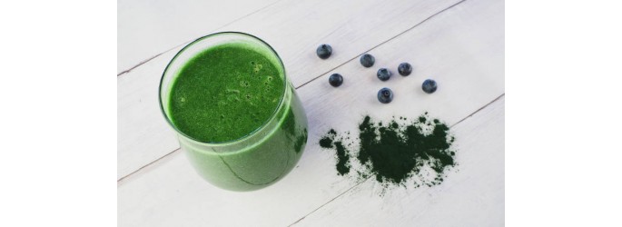 Смузи со спирулиной