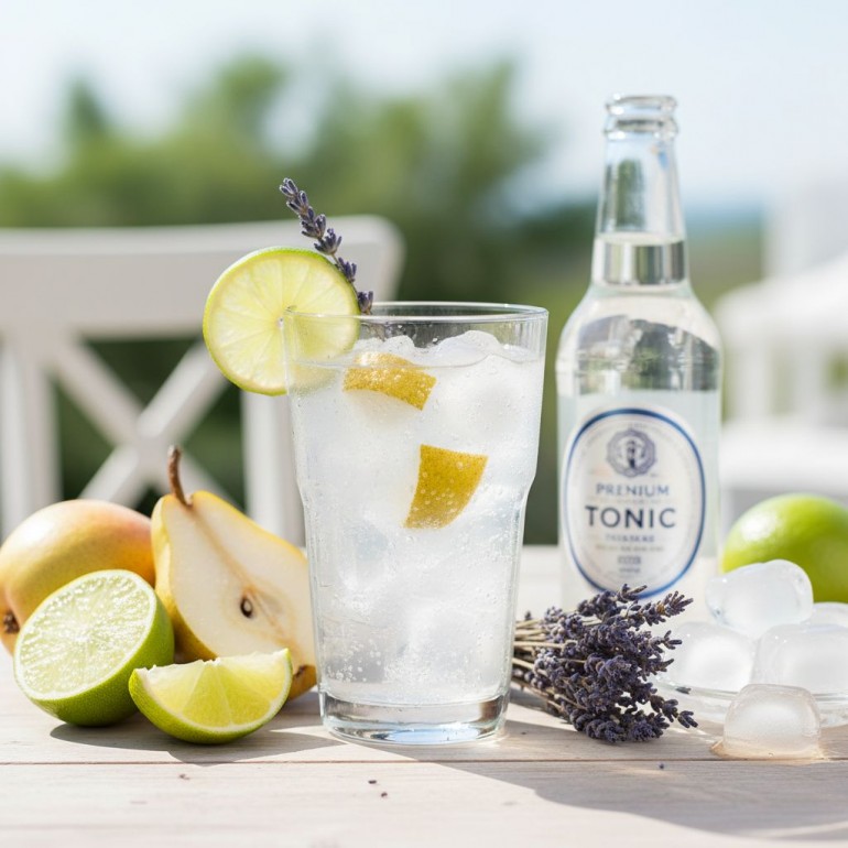 Потрясающий коктейль «Груша-Лаванда с лаймом»